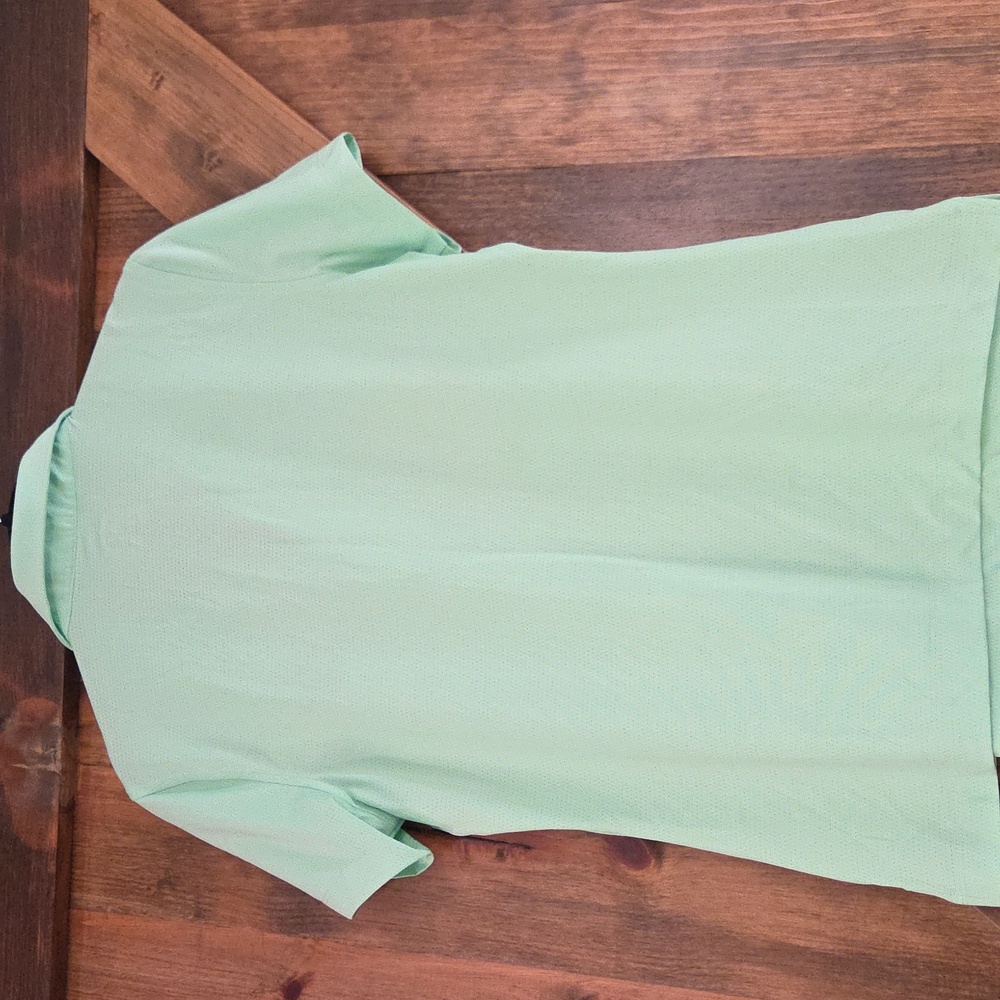 Ladies Golf Polo Three Inch Zip On Front Monterey Club Size Small - Picture 5 of 11